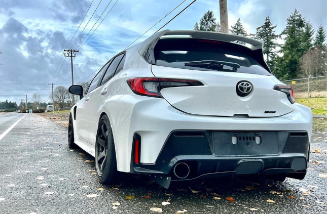 Exhaust Cutout Cover - Toyota GR Corolla