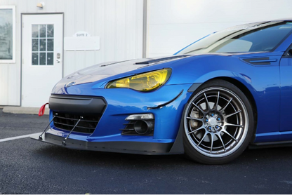 Carbon Polyweave Adjustable Front Splitter - BRZ/FRS/GT86