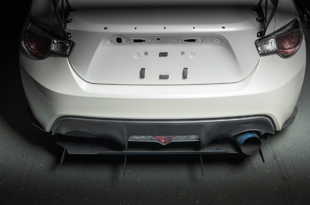 Exhaust Cutout Cover, Passenger Side- BRZ/FRS/GT86