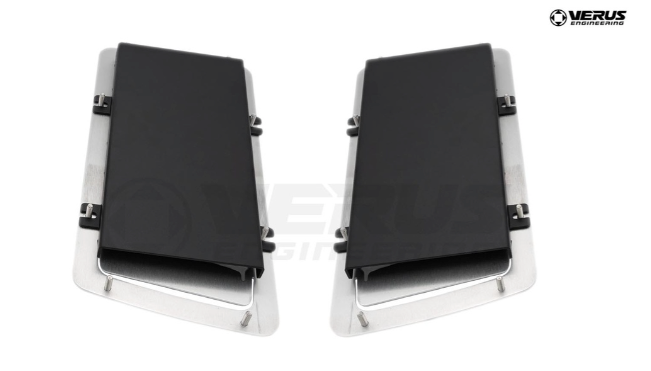 Hood Louver Rain Guard Kit - BRZ/FRS/GT86