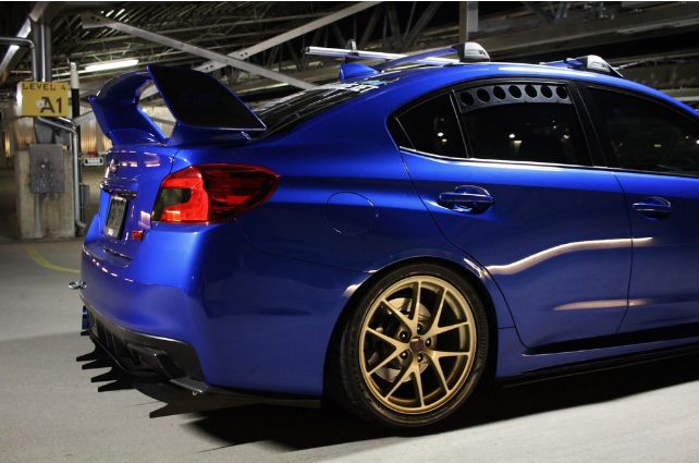 Rear Diffuser, Aggressive Variant - WRX/STI (VA)