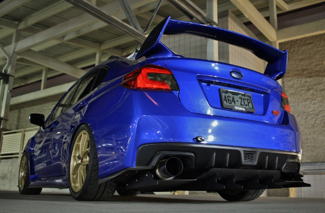 Rear Diffuser, Aggressive Variant - WRX/STI (VA)