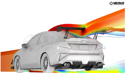 Bottom Mount UCW Rear Wing Kit - Subaru WRX (VB)