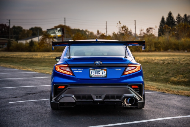 Exhaust Cutout Cover - Subaru WRX (VB)
