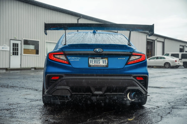 Exhaust Cutout Cover - Subaru WRX (VB)