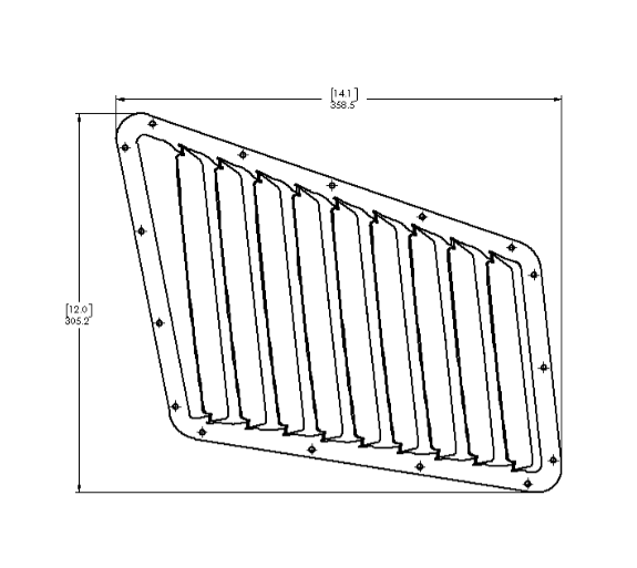 Hood Louver Kit - Miata MX5 (ND)