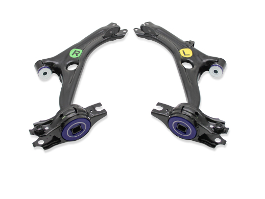 SuperPro 2016 Honda Civic EX Front Lower Control Arm Set w/ Bushings