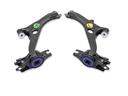 SuperPro 2016 Honda Civic EX Front Lower Control Arm Set w/ Bushings