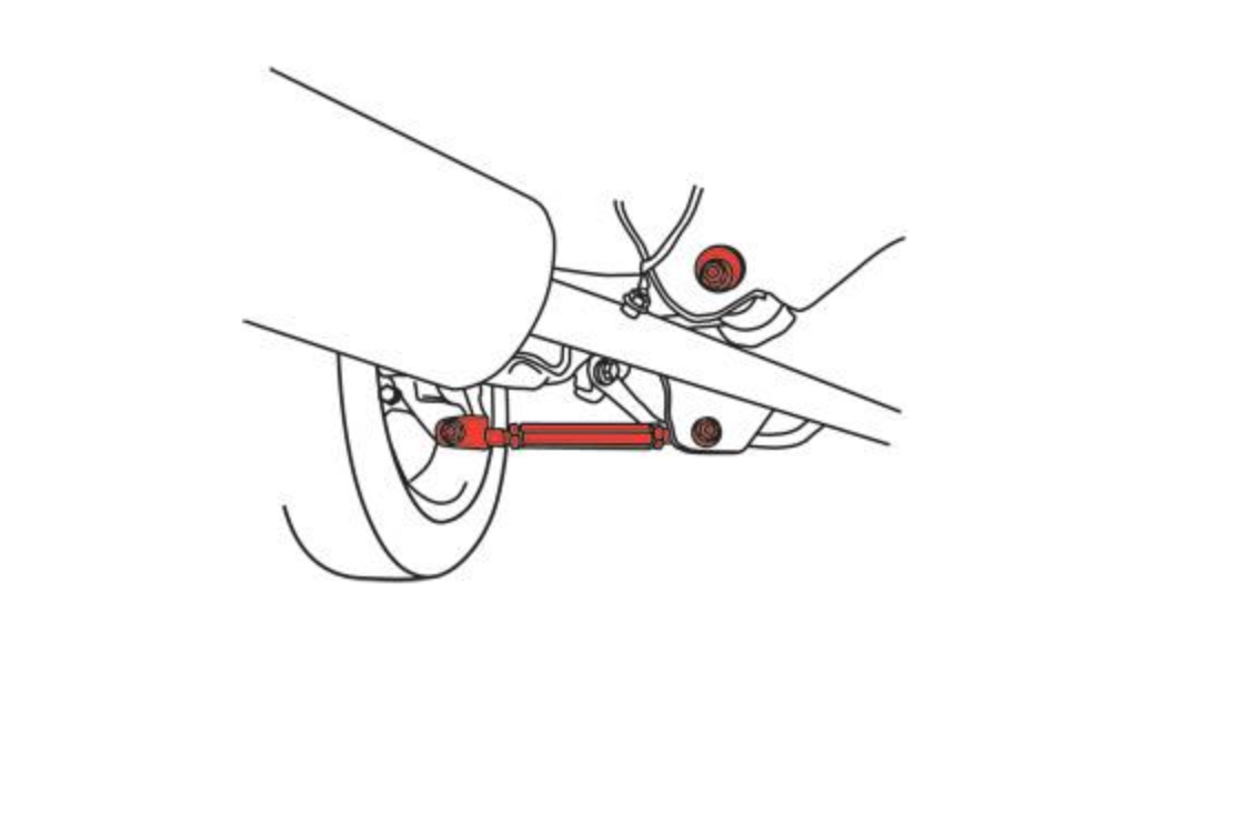 SPC Performance Rr Adj Camber Arm (w/ Active Rr Steering)