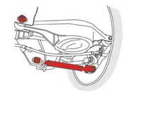 SPC Performance Rear Adjstbl Camber Arms w/Toe Cams&Lock Plates