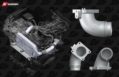 AMS Performance Toyota T24A Billet Throttle Body Inlet