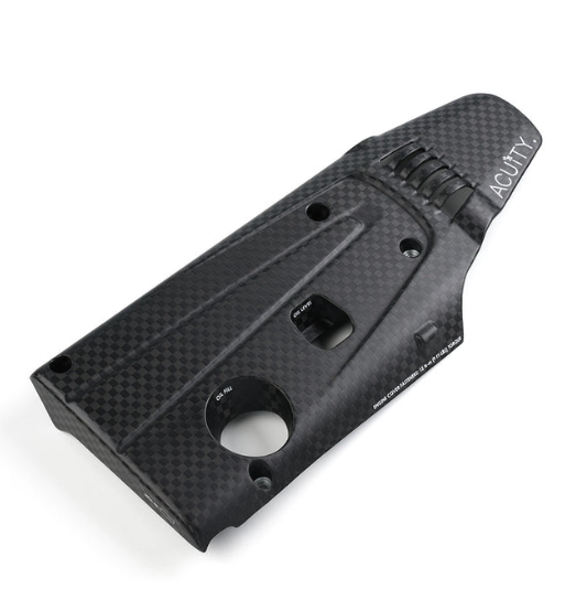 K20C Engine Cover in Spread Tow Carbon Fiber, Satin Finish