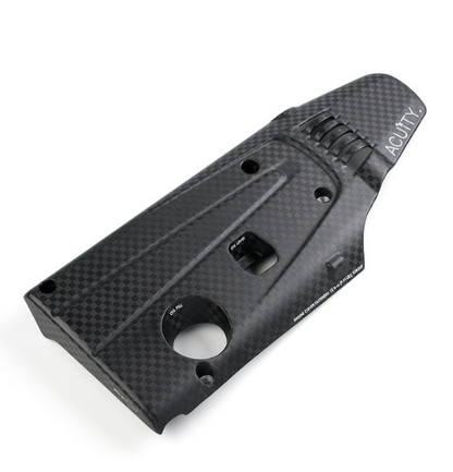 K20C Engine Cover in Spread Tow Carbon Fiber, Satin Finish