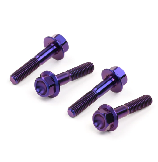 Titanium Mounting Hardware in Various Finishes for 1971-xxx Engine Covers