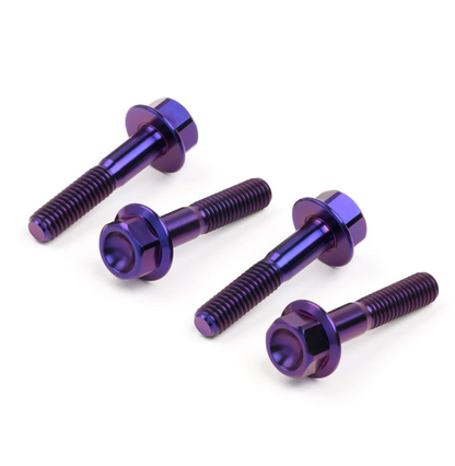 Titanium Mounting Hardware in Various Finishes for 1971-xxx Engine Covers