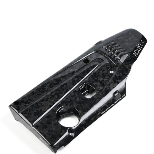 K20C Engine Cover in Forged Carbon Fiber, Gloss Finish