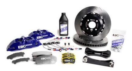 EBC Brakes Racing 6-Piston Apollo Big Brake Kit Honda Civic Type R (FK8)