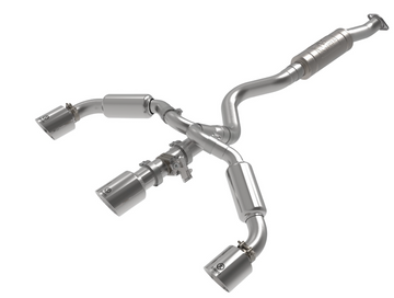 AFE GEMINI XV 3" TO 2-1/2" 304 STAINLESS STEEL CATBACK: GR COROLLA 23-24