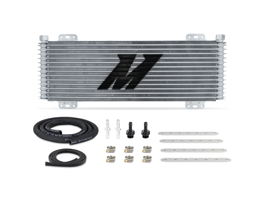 Universal 13-Row Stacked Plate Transmission Cooler, Powder Coated, 22.85-in X 7.10-in X 1.25-in Core