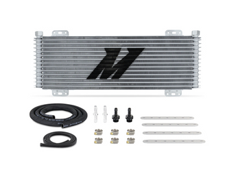 Universal 13-Row Stacked Plate Transmission Cooler, Powder Coated, 22.85-in X 7.10-in X 1.25-in Core