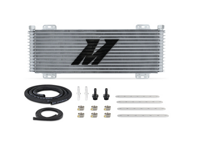 Universal 13-Row Stacked Plate Transmission Cooler, Powder Coated, 22.85-in X 7.10-in X 1.25-in Core