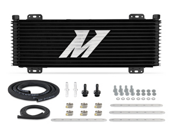 Universal 13-Row Stacked Plate Transmission Cooler, Powder Coated, 22.85-in X 7.10-in X 1.25-in Core - 0