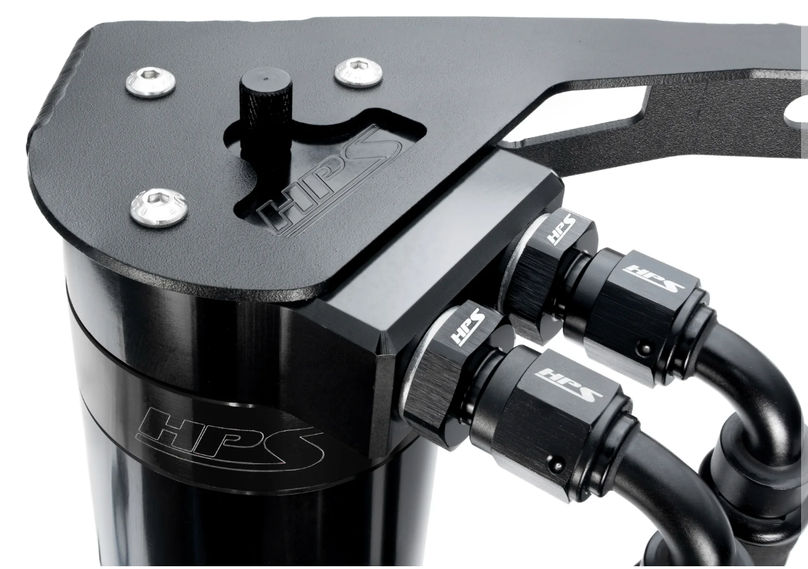HPS Performance Aluminum Oil Catch Can Kit 2019-2025 Acura RDX 2.0L Turbo