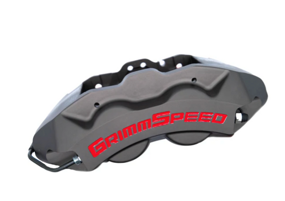 GrimmSpeed 4-Piston Brake Caliper Kit For 2022+ VB WRX (340mm Rotor)