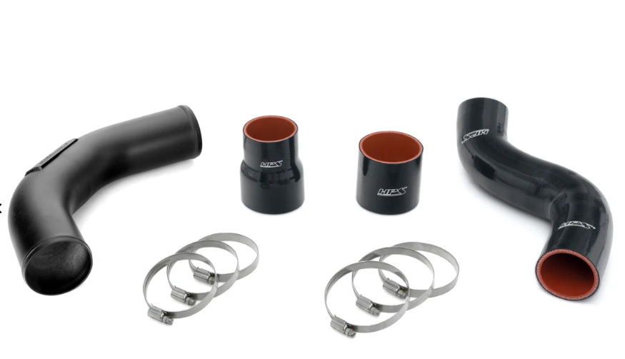 HPS Intercooler Charge Pipe (Cold and Hot Side), 2021-2025 Acura TLX Type S 3.0L Turbo, Red, 17-164R
