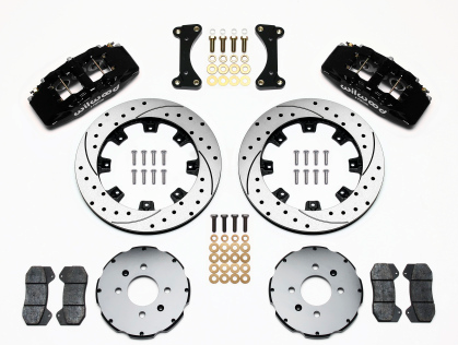 Wilwood Dynapro 6 Front Hat Kit 12.19in Drilled  94-01 Honda/Acura w/262mm Disc