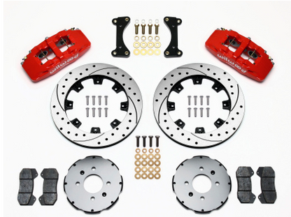 Wilwood Dynapro 6 Front Hat Kit 12.19in Drilled  94-01 Honda/Acura w/262mm Disc