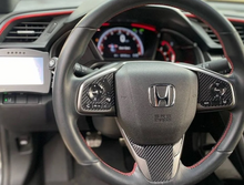 2016-2021 Civic Steering Wheel Overlay Insert lower portion