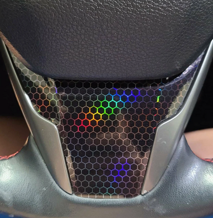 2016-2021 Civic Steering Wheel Overlay Insert lower portion