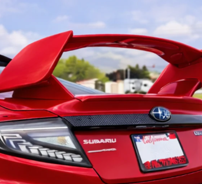 OLM S Style Paint Matched Spoiler 5pc - 2022+ WRX