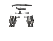 Corsa 2015-2021 Subaru WRX Cat Back Exhaust Black Quad 3.5in Tips *Sport*