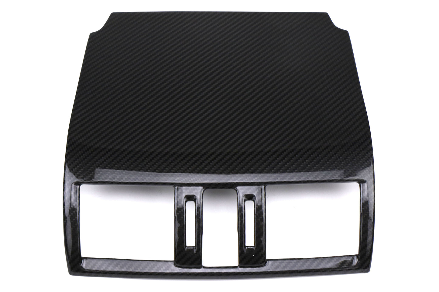 OLM LE Dry Carbon Fiber Center AC Trim Covers - 2015 WRX STI