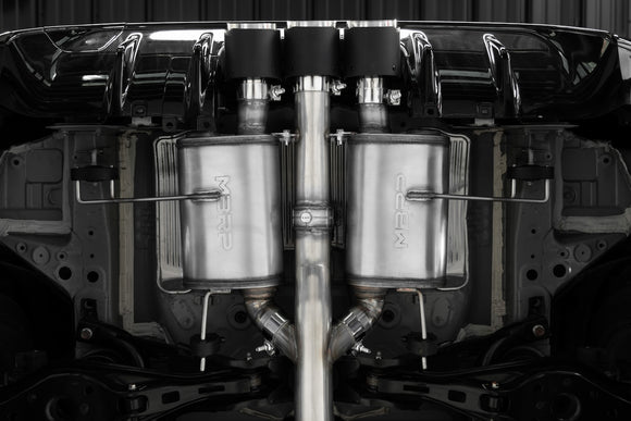 3” Cat-Back, 2023-2024 Honda Civic Type R 2.0L, Triple Center Outlet