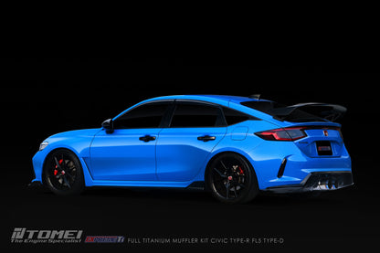 FULL TITANIUM MUFFLER KIT EXTREME Ti CIVIC TYPE-R FL5 TYPE-D