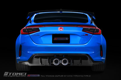FULL TITANIUM MUFFLER KIT EXTREME Ti CIVIC TYPE-R FL5 TYPE-D