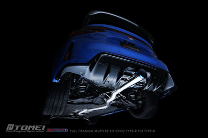 FULL TITANIUM MUFFLER KIT EXTREME Ti CIVIC TYPE-R FL5 TYPE-R
