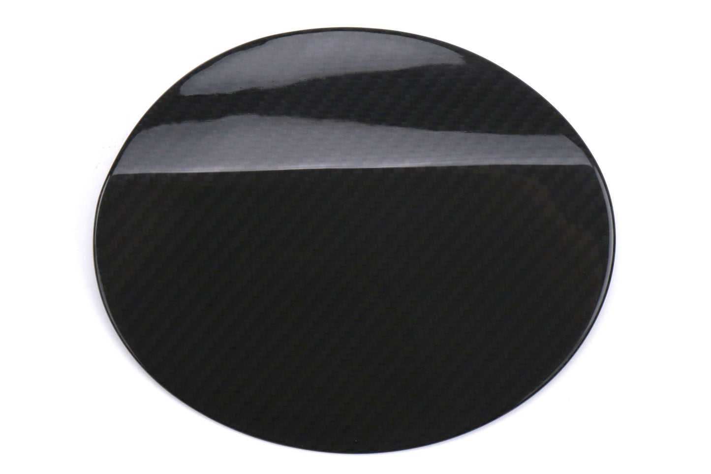 OLM Dry Carbon Fiber Fuel Door Cover - 2015 WRX