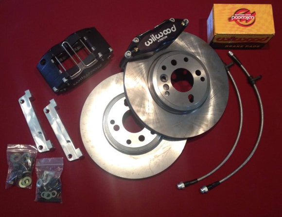 Axion Industries Drag/Street 11.6" Brake kit Wilwood 4 pot calipers