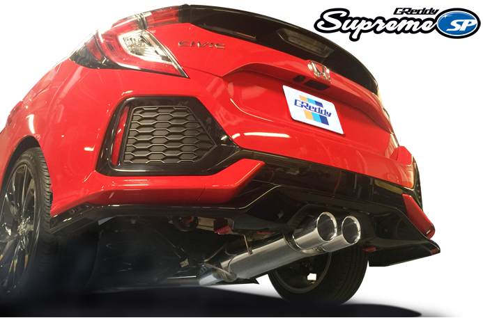 GReddy Supreme SP Exhaust 2017+ Honda Civic Sport Hatch