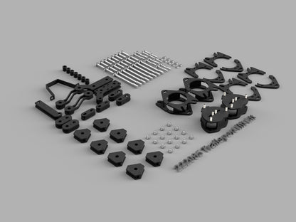 Traxda 3" Lift Kit for 3rd Gen Honda Pilot/Passport Trailsport Edition