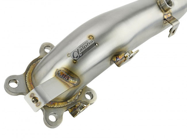 Skunk2 76mm Alpha Downpipe 2018-'20 Honda Civic Type R - 0