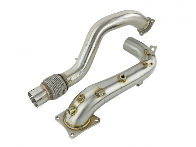 Skunk2 76mm Alpha Downpipe 2018-'20 Honda Civic Type R