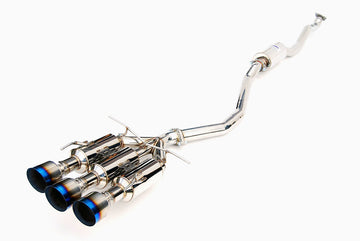 Invidia Gemini Cat-Back w/ Ti Burnt Tips | 10th Gen Honda Civic Si Sedan