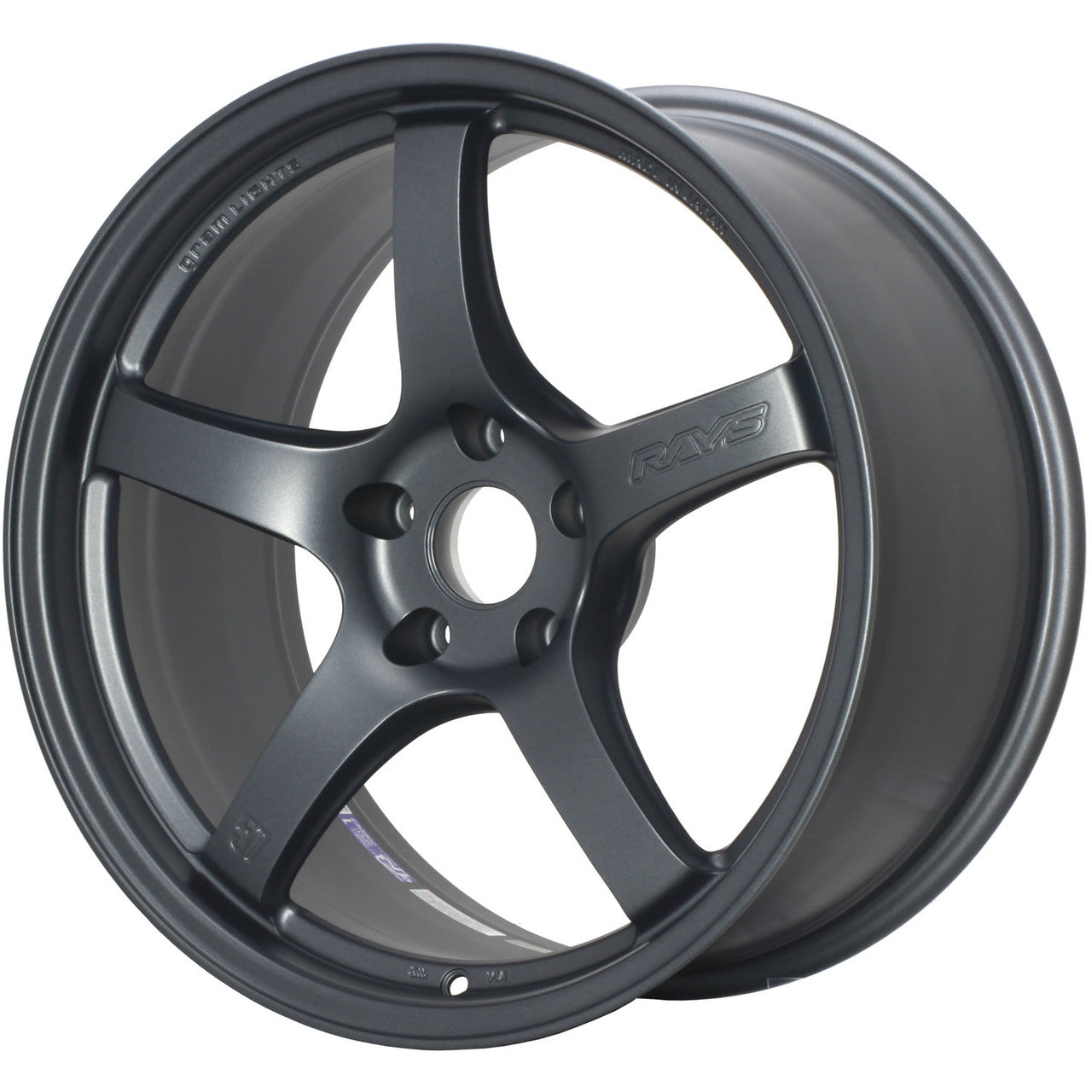 Gram Lights 57CR 18x9.5 12 Gunmetal Blue