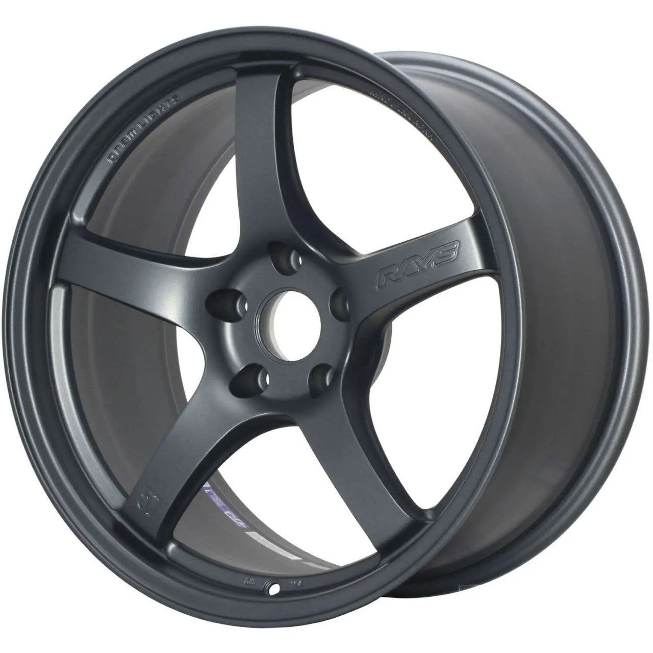 Gram Lights 57CR 18x8.5 +37 5x114.3 Gun Blue 2 Wheel