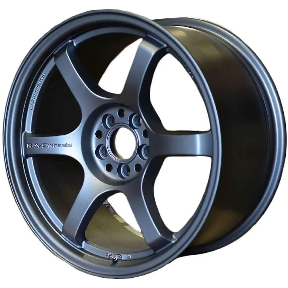 Gram Lights 57DR 18x8.5 +37 Gunmetal Blue